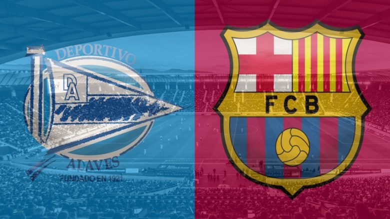 Formacionet zyrtare: Alaves – Barcelona