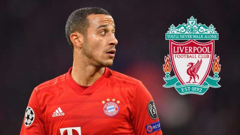 Bayern Munichu ia tregon Liverpoolit çmimin e Thiago Alcantaras