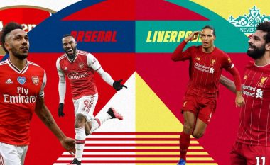 Arsenal – Liverpool, formacionet zyrtare për derbin e javës në Ligën Premier