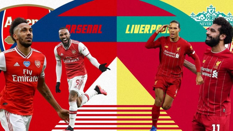 Arsenal – Liverpool, formacionet zyrtare për derbin e javës në Ligën Premier