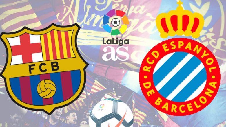 Barcelona – Espanyol, formacionet zyrtare të derbit katalunas
