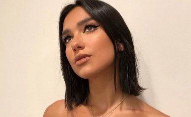 Dua Lipa mahnit me dukjen në të zeza, pyet nëse duhet ta rikthejë stilin e vjetër