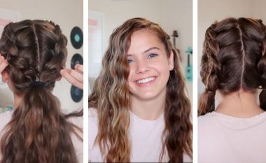 Dhjetë frizura më të bukura me gërsheta: Për flokë të shkurtër, të mesëm dhe të gjatë!