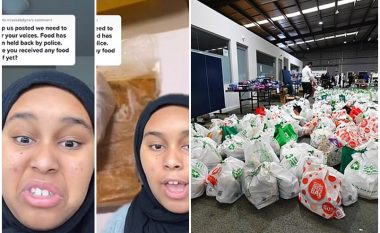 Futen në vetëizolim si rezultat i valës së dytë në Melbourne, myslimania ankohet për ushqimin që ia dërgojnë – thotë se nuk është hallall