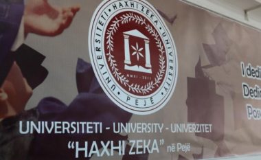 ​Riakreditohet Universiteti “Haxhi Zeka” në Pejë