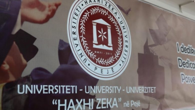 ​Riakreditohet Universiteti “Haxhi Zeka” në Pejë