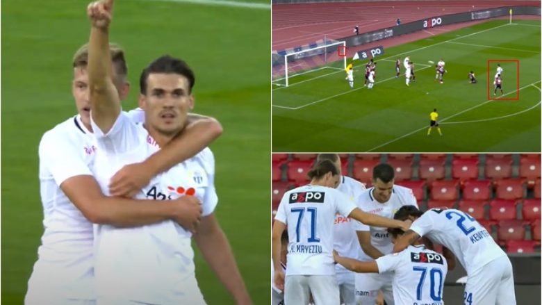 Benjamin Kololli nuk i ndal ‘predhat’ – shënon super gol ndaj Servettes