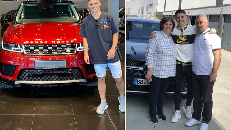 Milot Rashica i gëzon prindërit me një veturë të re luksoze të tipit Range Rover