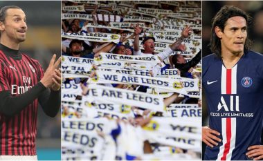 Leeds pas inkuadrimit në Ligën Premier tani mendon për përforcime – Ibrahimovic alternativa e vështirë, Cavani i mundur