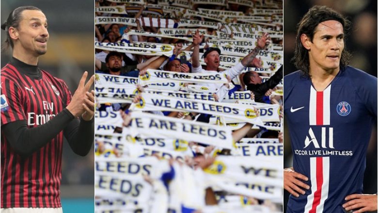 Leeds pas inkuadrimit në Ligën Premier tani mendon për përforcime – Ibrahimovic alternativa e vështirë, Cavani i mundur