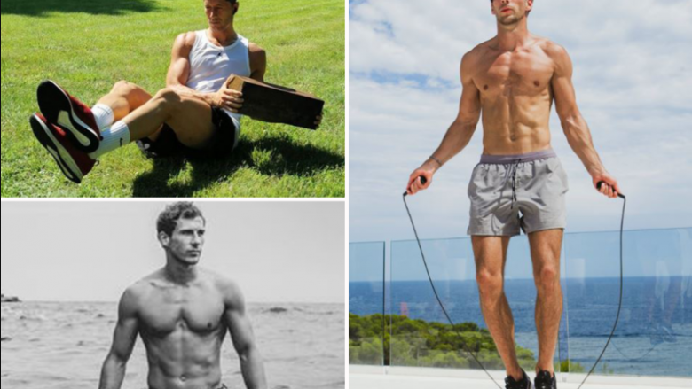 Leon Goretzka nuk ndalet së stërvituri – këtë e tregon edhe trupi i tij muskuloz