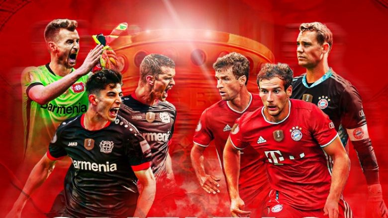 Bayer Leverkusen – Bayern Munich, formacionet zyrtare të finales së madhe të DFB Pokal