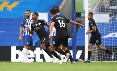 Brighton 0-5 Man City, notat e lojtarëve – Shkëlqen Sterling