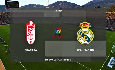 Granada – Real Madrid, publikohen formacionet zyrtare