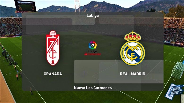 Granada – Real Madrid, publikohen formacionet zyrtare