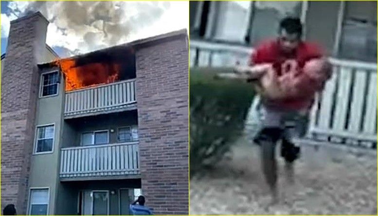 The athlete made the "catch of life" - caught the three-year-old who ...