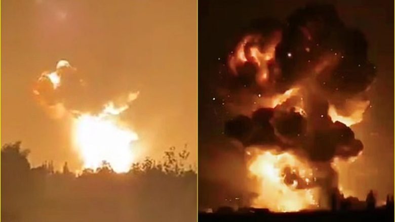 Shpërthim i madh, fabrika e fishekzjarrëve në Kinë shndërrohet në rrënoja