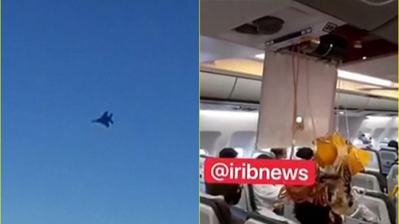 Dy aeroplanë luftarakë ‘kryejnë një manovër të rrezikshme’ pranë një aeroplani pasagjerësh iranian – piloti thotë se ishin amerikanë