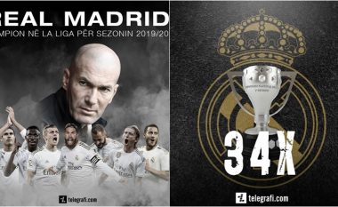 Titulli i 34 rekord i Real Madridit