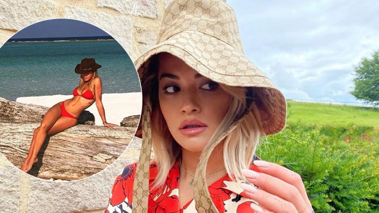 Rita Ora publikon pozë atraktive me bikini, teksa ndjen nostalgji për kohën e plazhit