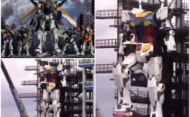 Si në filmin “Transformers”, roboti 18 metërsh bën hapat e parë në Japoni