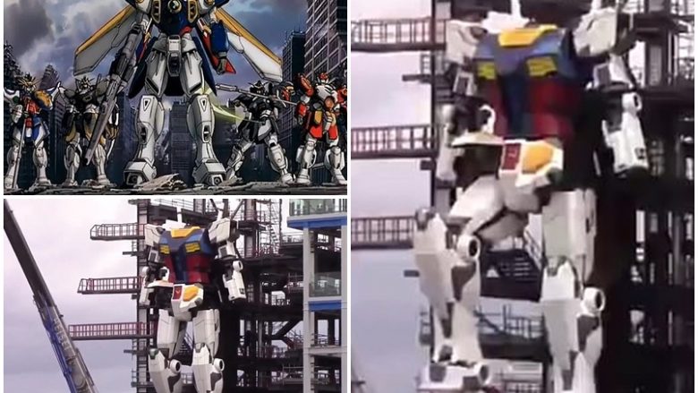 Si në filmin “Transformers”, roboti 18 metërsh bën hapat e parë në Japoni