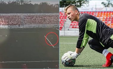 Momenti tmerrues kur futbollisti 16-vjeçar goditet nga rrufeja, Ivan Zaborsky po lufton për jetën