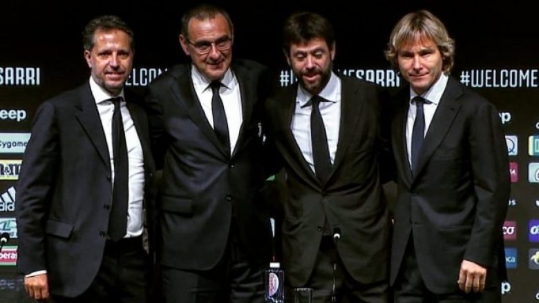 Dy orë mbledhje te Juventusi: Sarri mbetet nëse fiton titullin, kryesia bën planin emergjent