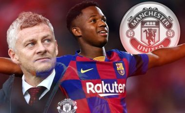 Unitedi nuk heq dorë nga transferimi i Ansu Fatit nga Barcelona