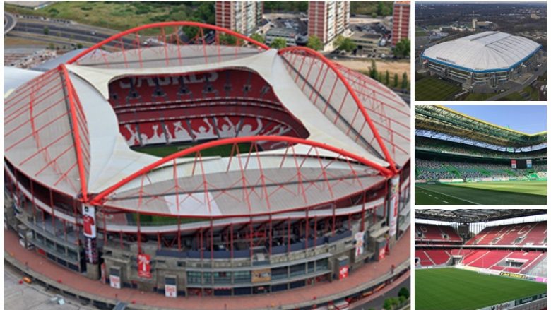 Qytetet dhe stadiumet që do të përdoren për fazën finale të Ligës së Kampionëve dhe Ligës së Evropës