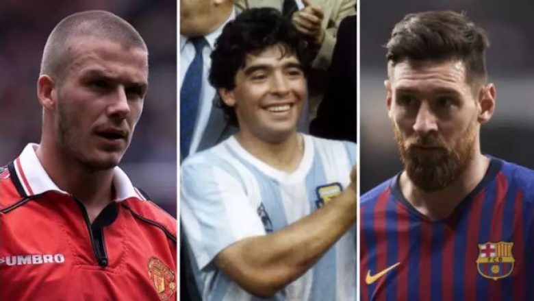 Tifozët renditin 10 lojtarët më të mirë të të gjitha kohërave – Messi i dyti, Ronaldo i katërti
