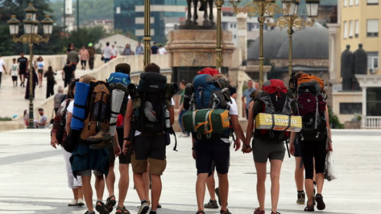 Trend i rritjes së numrit të turistëve në Maqedoninë e Veriut