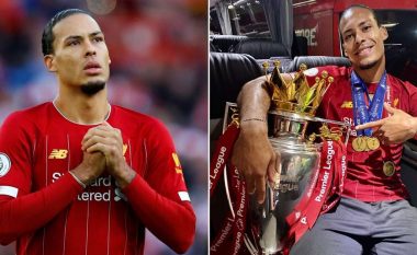 Virgil van Dijk poston një mesazh frymëzues për tifozët pas fitimit të titullit në Ligën Premier