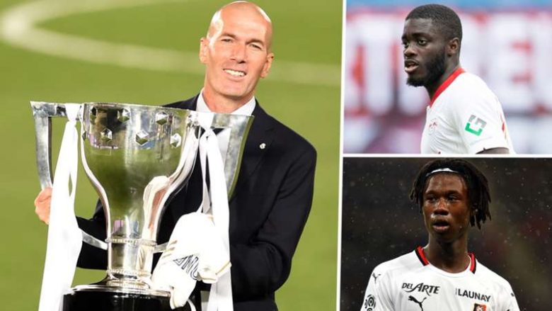 Transferimet dhe largimet që dëshiron t’i bëjë Zidane te Real Madridi: Upamecano, Camavinga dhe disa lojtarë në listën e francezit