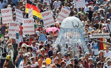Gjermania ndalon marshin e mohuesve të coronavirusit në Berlin