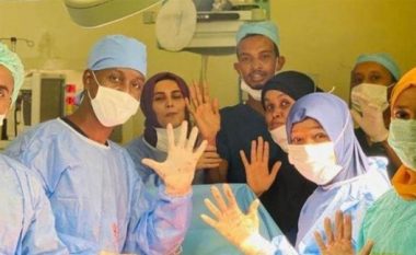 ​Në spitalin ‘Recep Tayyip Erdogan’ në Somali, një grua lind pesënjakë