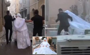 Realizonte fotosesion me fustan të bardhë të nusërisë kur ndodhi shpërthimi në Bejrut, libanezja rrëfen tmerrin që e përjetoi