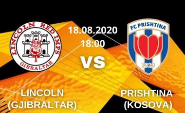 UEFA publikon formacionet zyrtare, Lincoln Red Imps – Prishtina: Klubi prishtinas kompletohet për ndeshjen e Ligës së Evropës