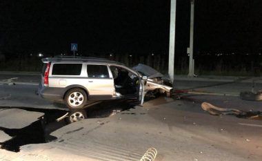 Aksident trafiku në Lipjan, lëndohen dy persona