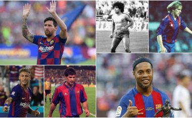 Messi, legjenda e fundit që do ta lërë Barcelonën – një listë me super yje që u ndanë keq me katalunasit