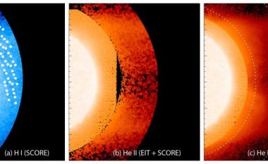 NASA zbulon strukturat e heliumit në atmosferën e diellit