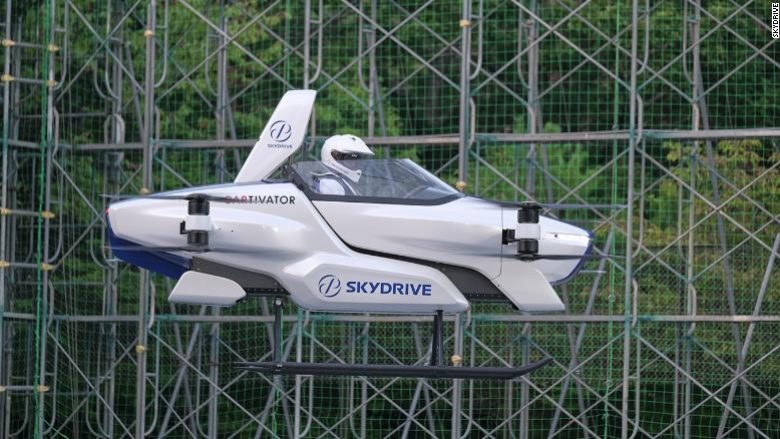 Prova e parë e makinës fluturuese rezultoi me sukses në Japoni