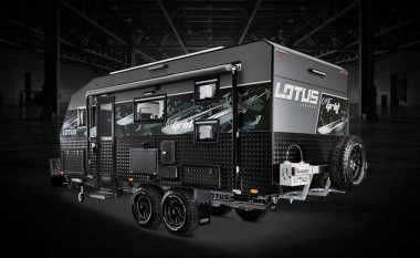 Lotus Caravans Off Grid – një rimorkio luksoze për udhëtime familjare