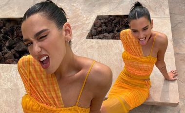 Dua Lipa rrëmben vëmendje me veshjen tërheqëse për ditëlindjen e 25-të