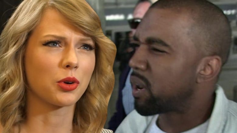 Kanye West rikthen konfliktin me Taylor Swift, ai dhe Kim e krahasojnë këngëtaren me ‘gjarpër’