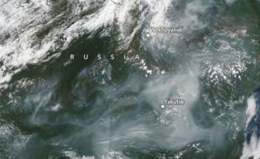 Zjarret në Siberi, tymi ‘i trashë’ shqetëson studiuesit