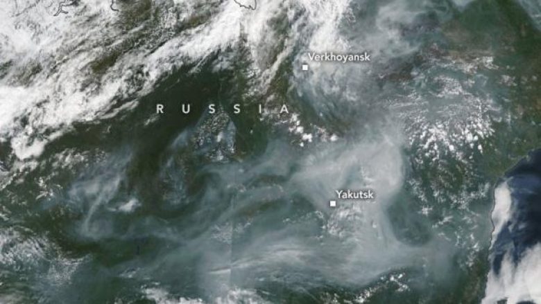 Zjarret në Siberi, tymi ‘i trashë’ shqetëson studiuesit