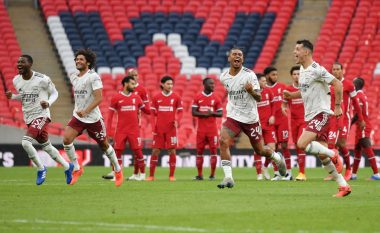 Arsenal 1-1 Liverpool, nota e Xhakës dhe të tjerëve në Supërkupën e Anglisë e fituar nga Topçinjtë me penallti