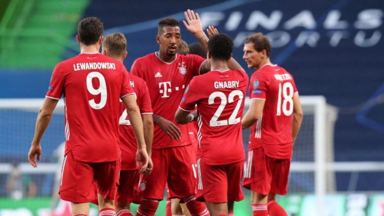 Bayern Munichu triumfon me lehtësi ndaj Lyonit dhe i bashkohet PSG-së në finalen e madhe të Ligës së Kampionëve