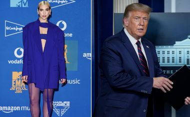 Dua Lipa del kundër Donald Trumpit: Ky njeri është një shaka, mos e votoni atë